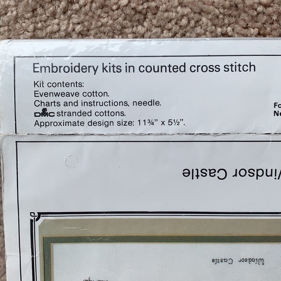 The Heritage Collection Windsor castle crossstitch - Picture 3 of 3